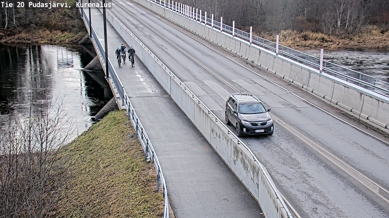 Kelikamerat Kuva Tie 20 Pudasjärvi, Kurenalus, Pudasjärvi, Pohjois-Pohjanmaa