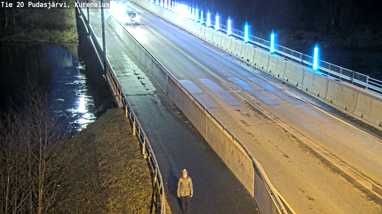 Kelikamerat Kuva Tie 20 Pudasjärvi, Kurenalus, Pudasjärvi, Pohjois-Pohjanmaa