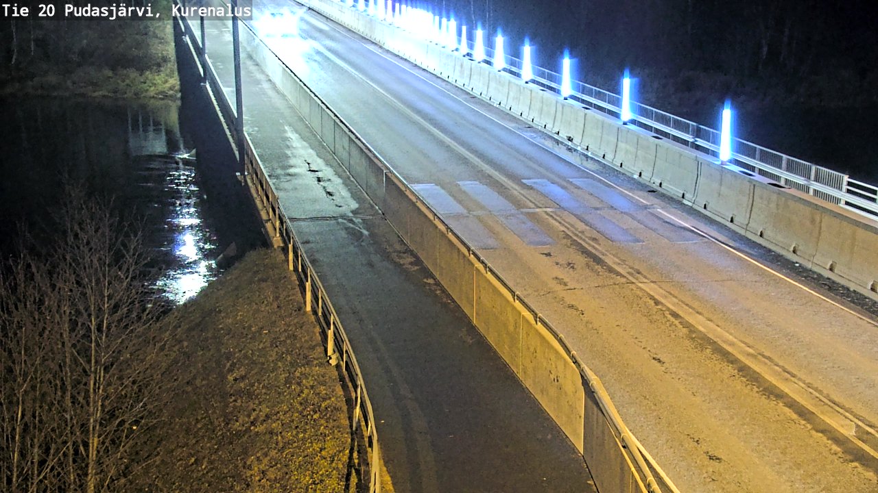 Kelikamerat Kuva Tie 20 Pudasjärvi, Kurenalus, Pudasjärvi, Pohjois-Pohjanmaa
