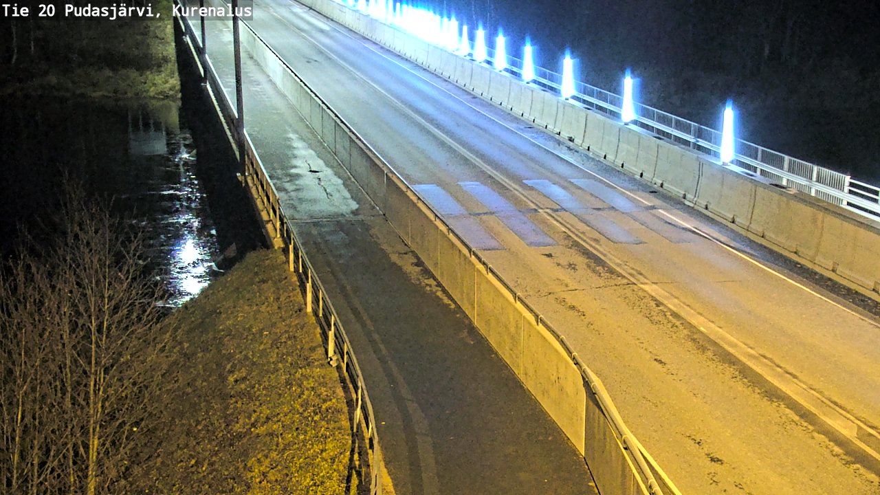 Kelikamerat Kuva Tie 20 Pudasjärvi, Kurenalus, Pudasjärvi, Pohjois-Pohjanmaa