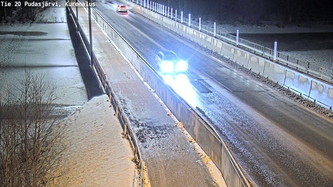 Kelikamerat Kuva Tie 20 Pudasjärvi, Kurenalus, Pudasjärvi, Pohjois-Pohjanmaa