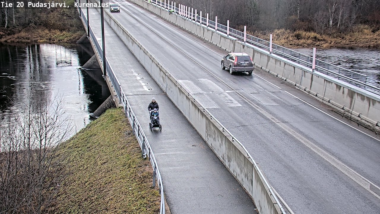 Kelikamerat Kuva Tie 20 Pudasjärvi, Kurenalus, Pudasjärvi, Pohjois-Pohjanmaa