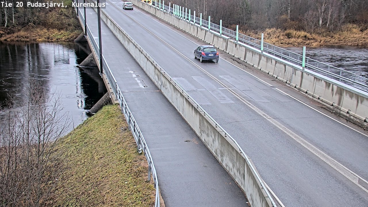 Kelikamerat Kuva Tie 20 Pudasjärvi, Kurenalus, Pudasjärvi, Pohjois-Pohjanmaa
