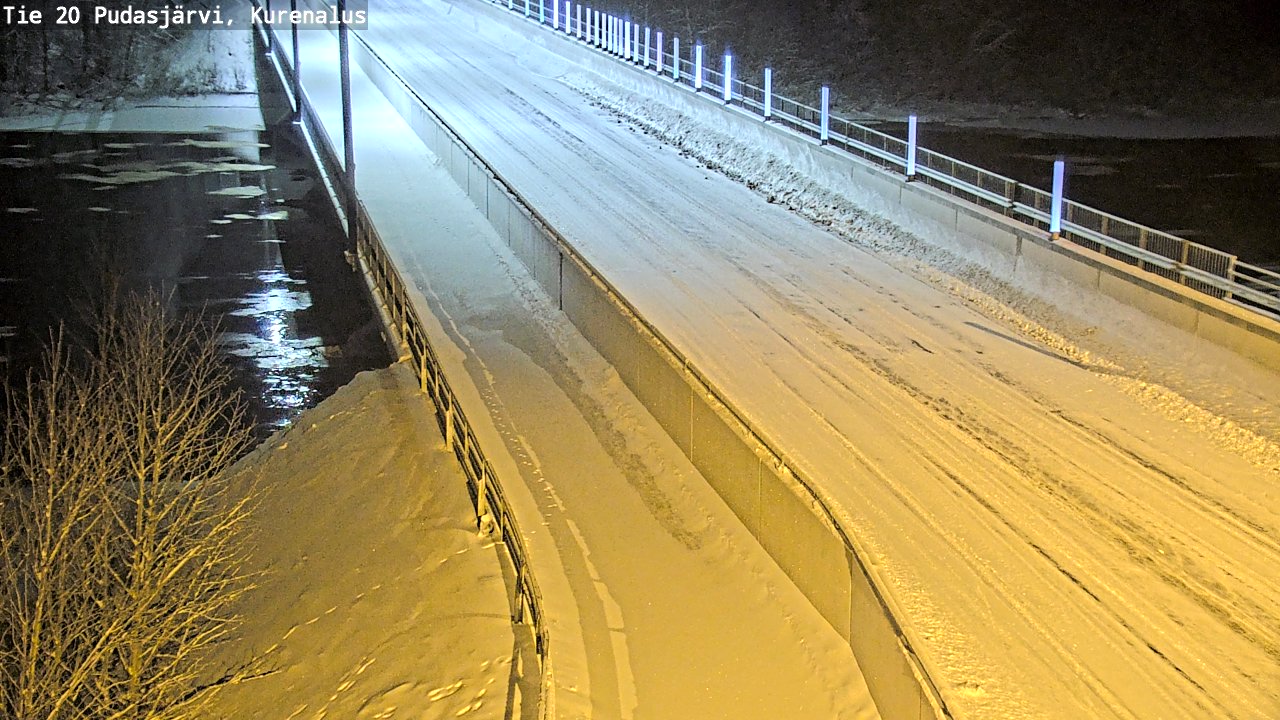 Kelikamerat Kuva Tie 20 Pudasjärvi, Kurenalus, Pudasjärvi, Pohjois-Pohjanmaa