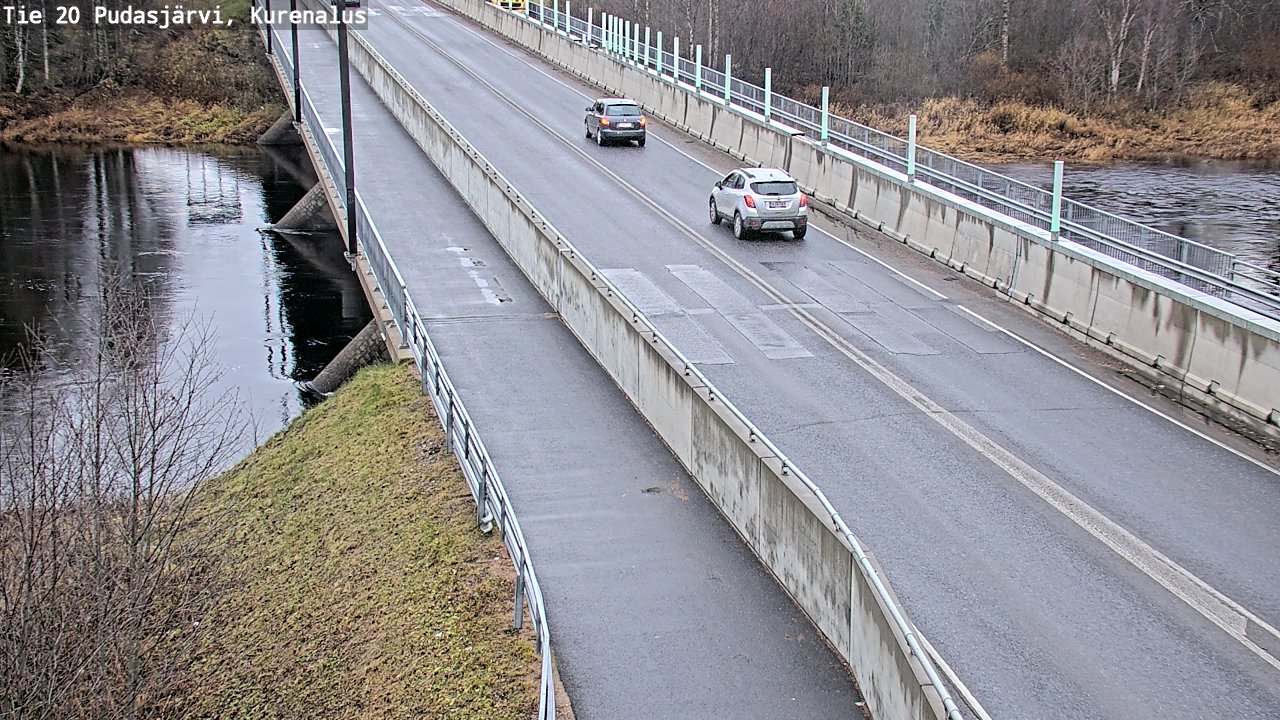 Kelikamerat Kuva Tie 20 Pudasjärvi, Kurenalus, Pudasjärvi, Pohjois-Pohjanmaa