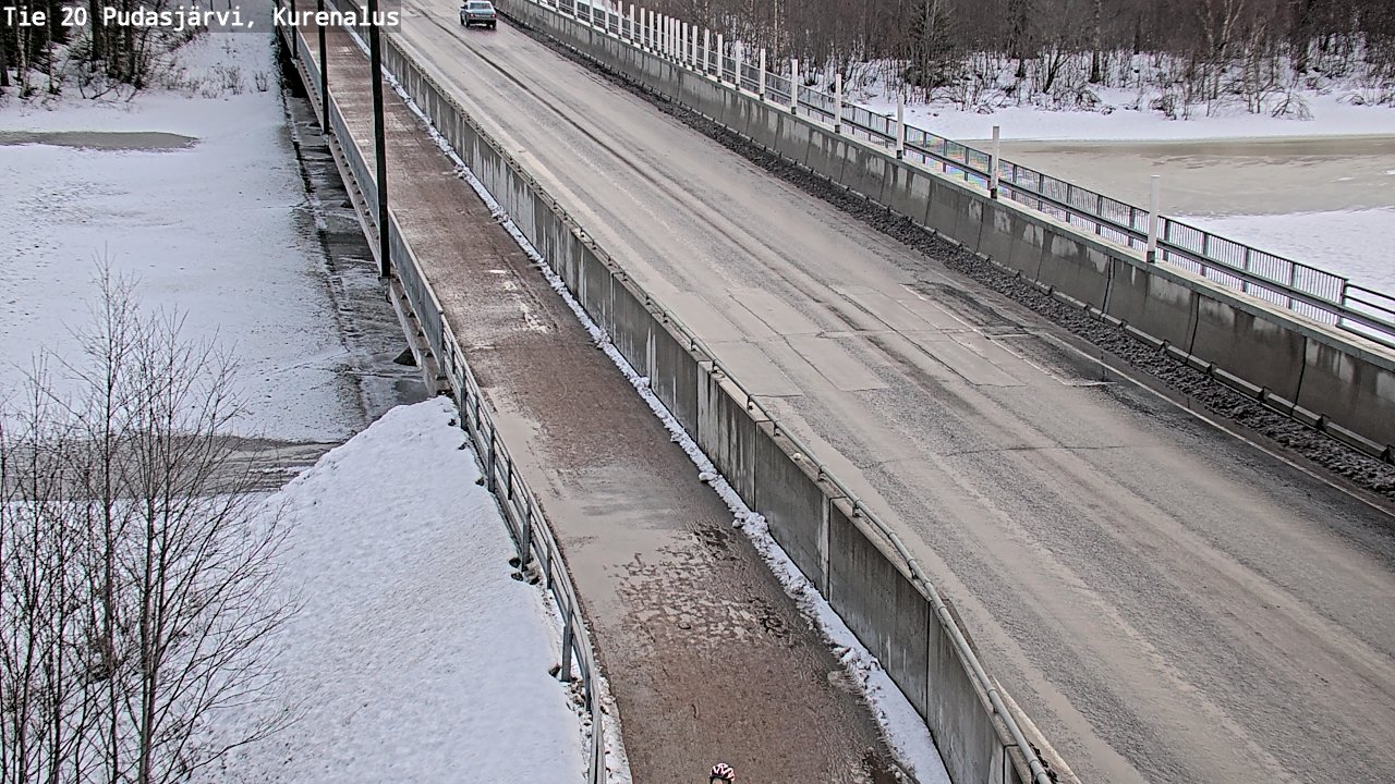 Kelikamerat Kuva Tie 20 Pudasjärvi, Kurenalus, Pudasjärvi, Pohjois-Pohjanmaa