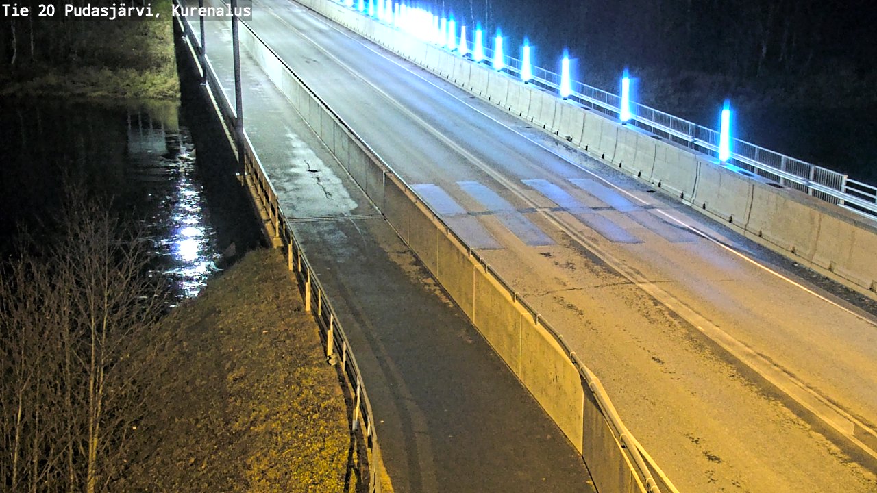 Kelikamerat Kuva Tie 20 Pudasjärvi, Kurenalus, Pudasjärvi, Pohjois-Pohjanmaa