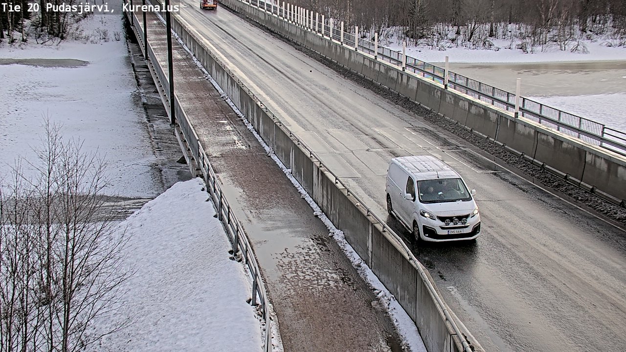 Kelikamerat Kuva Tie 20 Pudasjärvi, Kurenalus, Pudasjärvi, Pohjois-Pohjanmaa