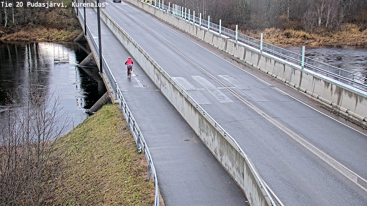 Kelikamerat Kuva Tie 20 Pudasjärvi, Kurenalus, Pudasjärvi, Pohjois-Pohjanmaa