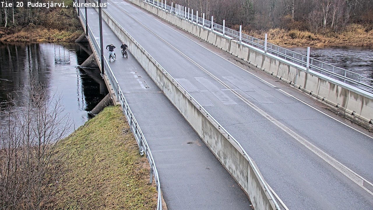 Kelikamerat Kuva Tie 20 Pudasjärvi, Kurenalus, Pudasjärvi, Pohjois-Pohjanmaa