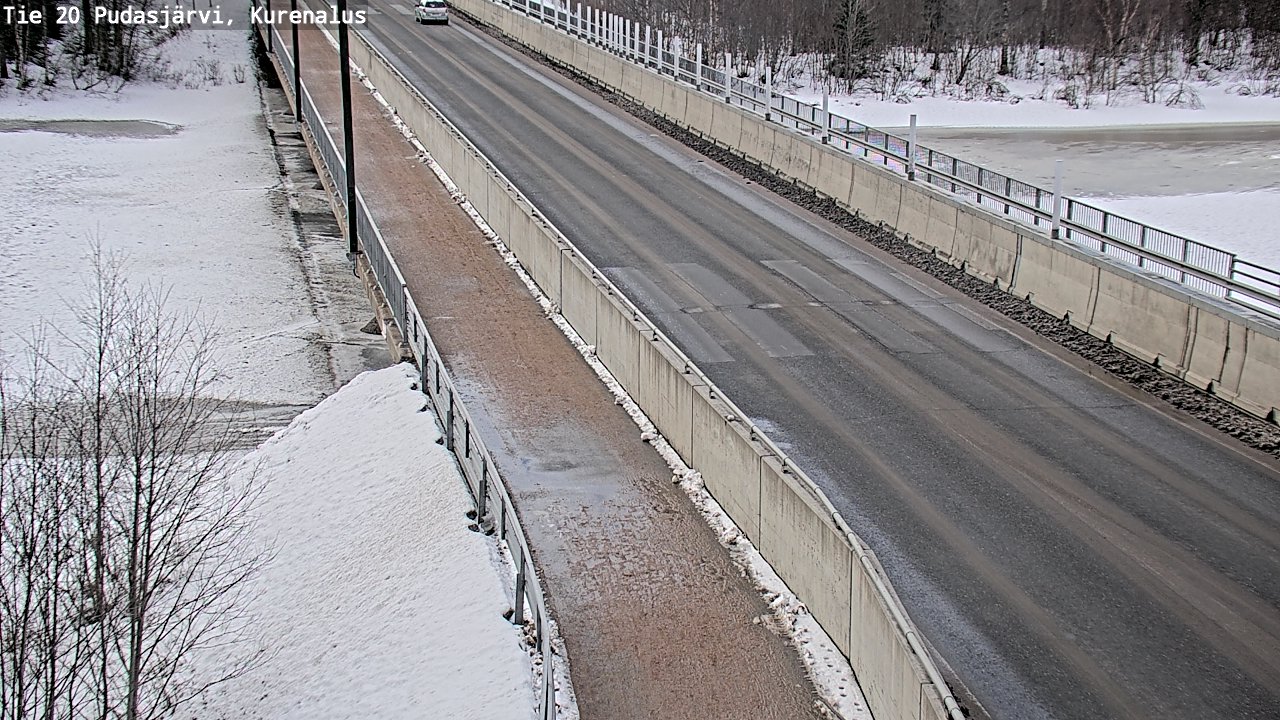 Kelikamerat Kuva Tie 20 Pudasjärvi, Kurenalus, Pudasjärvi, Pohjois-Pohjanmaa