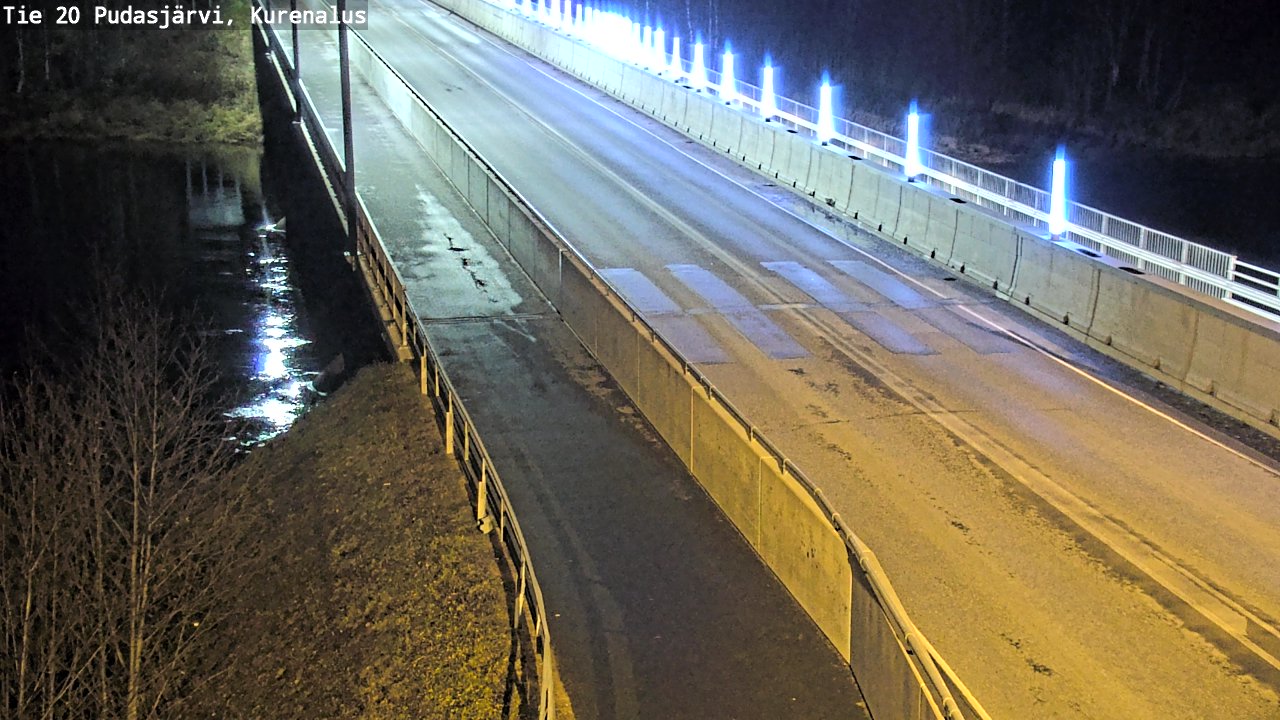 Kelikamerat Kuva Tie 20 Pudasjärvi, Kurenalus, Pudasjärvi, Pohjois-Pohjanmaa