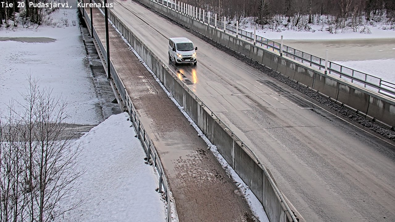 Kelikamerat Kuva Tie 20 Pudasjärvi, Kurenalus, Pudasjärvi, Pohjois-Pohjanmaa