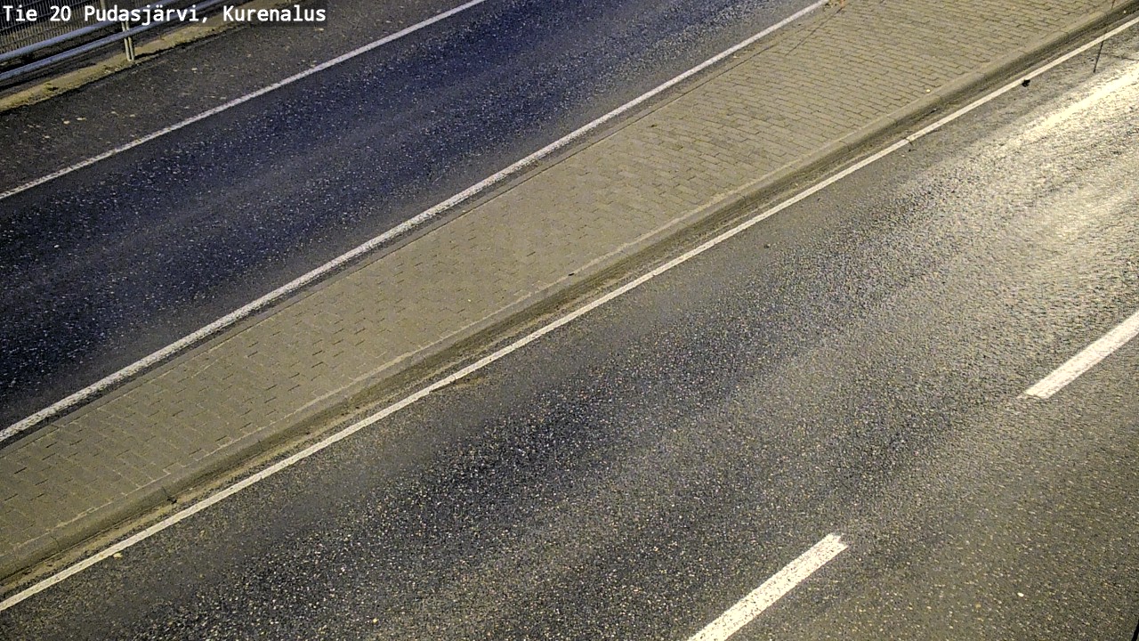 Kelikamerat Kuva Tie 20 Pudasjärvi, Kurenalus, Pudasjärvi, Pohjois-Pohjanmaa