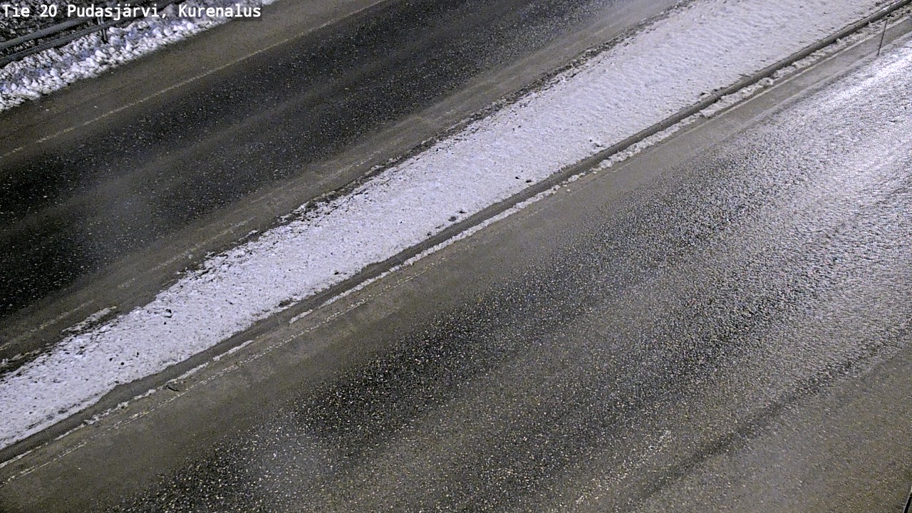 Kelikamerat Kuva Tie 20 Pudasjärvi, Kurenalus, Pudasjärvi, Pohjois-Pohjanmaa
