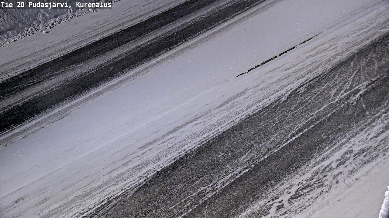 Kelikamerat Kuva Tie 20 Pudasjärvi, Kurenalus, Pudasjärvi, Pohjois-Pohjanmaa