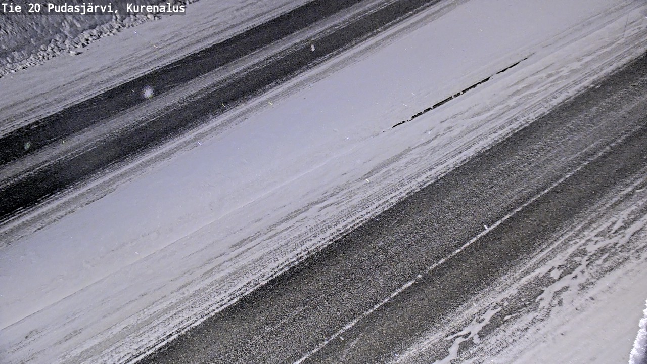 Kelikamerat Kuva Tie 20 Pudasjärvi, Kurenalus, Pudasjärvi, Pohjois-Pohjanmaa