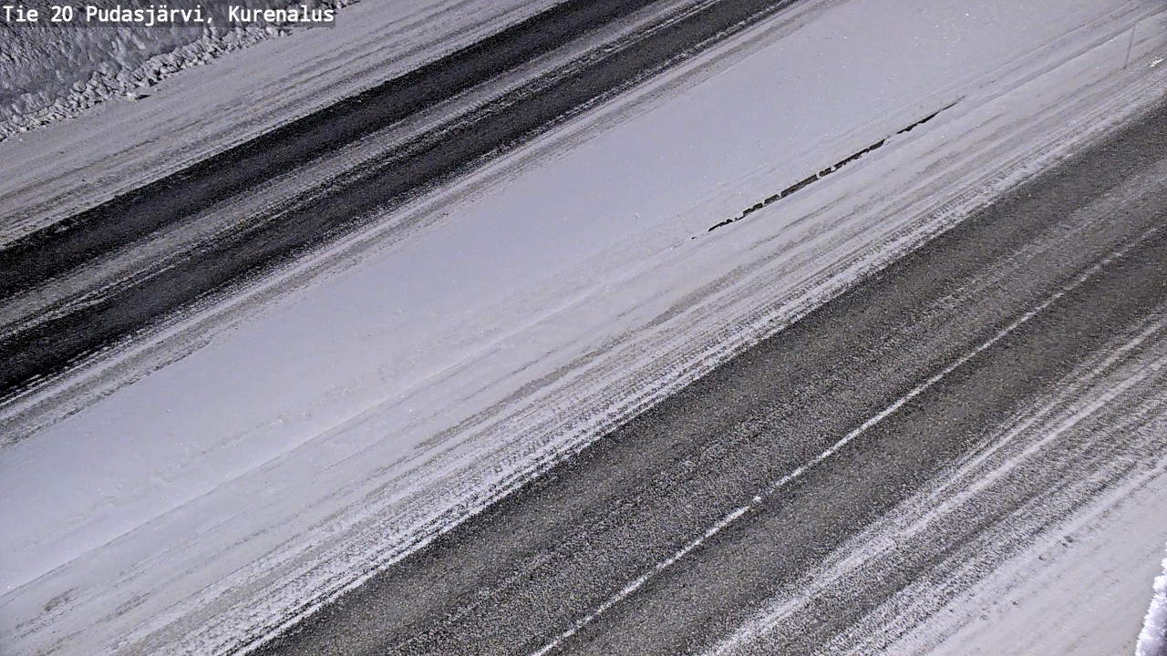 Kelikamerat Kuva Tie 20 Pudasjärvi, Kurenalus, Pudasjärvi, Pohjois-Pohjanmaa