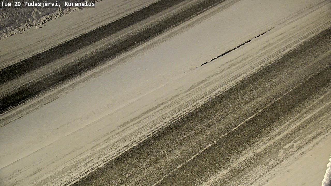 Kelikamerat Kuva Tie 20 Pudasjärvi, Kurenalus, Pudasjärvi, Pohjois-Pohjanmaa