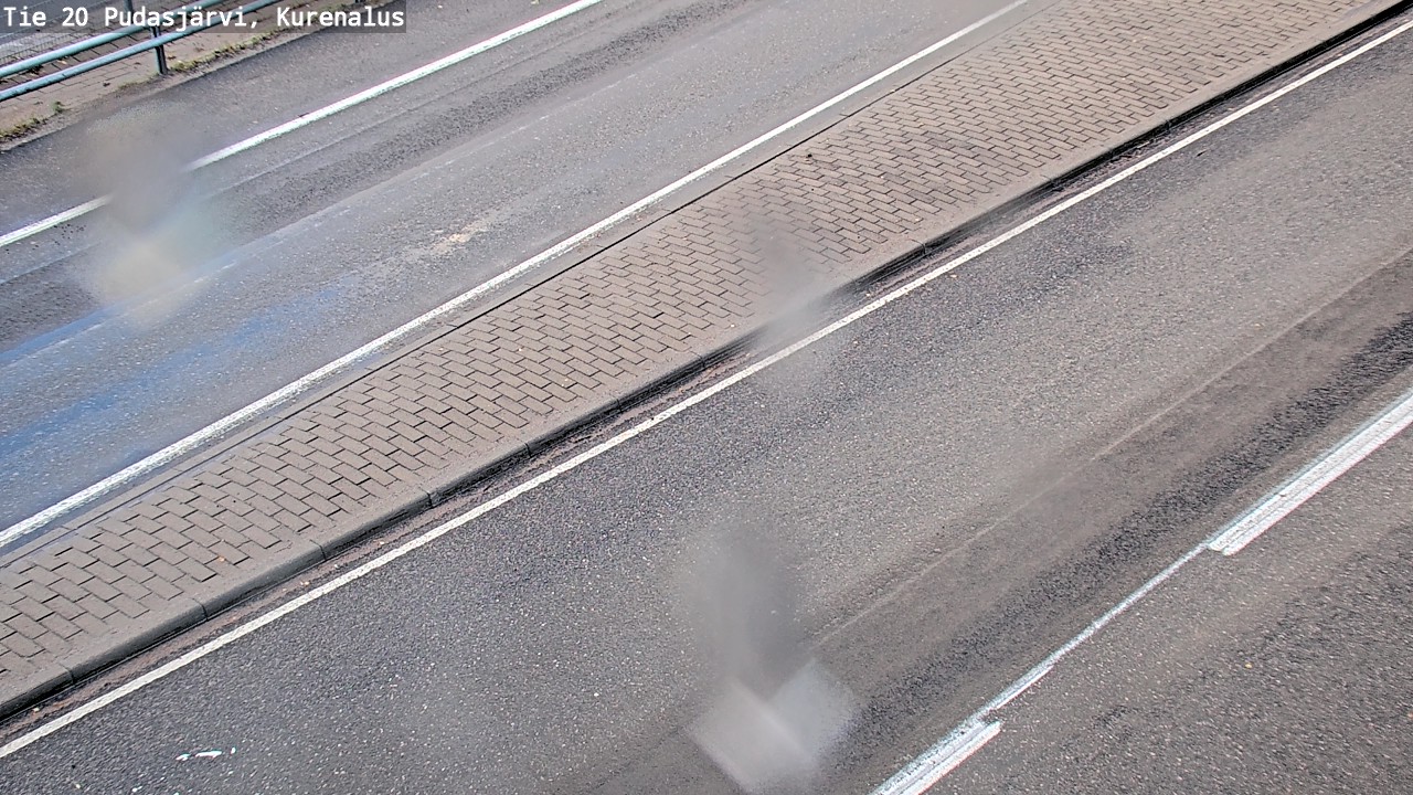Weather Camera Image Road 20 Pudasjärvi, Kurenalus, Pudasjärvi, Pohjois-Pohjanmaa