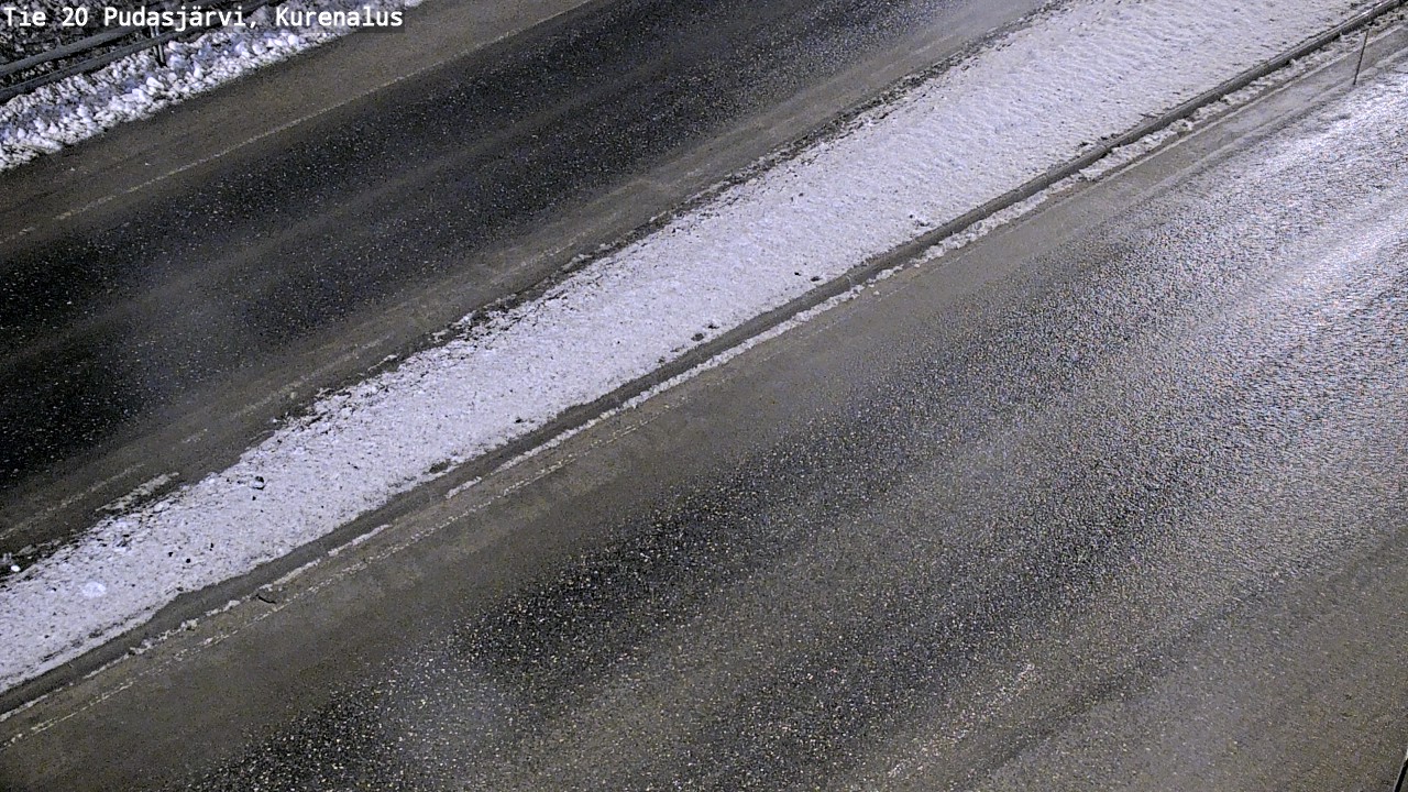 Kelikamerat Kuva Tie 20 Pudasjärvi, Kurenalus, Pudasjärvi, Pohjois-Pohjanmaa