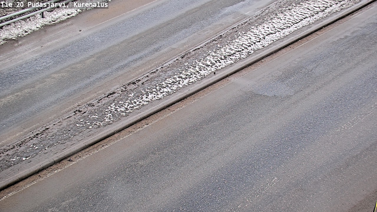 Weather Camera Image Väg 20Pudasjärvi, Kurenalus, Pudasjärvi, Pohjois-Pohjanmaa