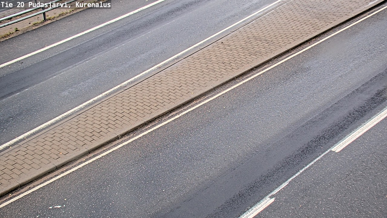 Weather Camera Image Road 20 Pudasjärvi, Kurenalus, Pudasjärvi, Pohjois-Pohjanmaa
