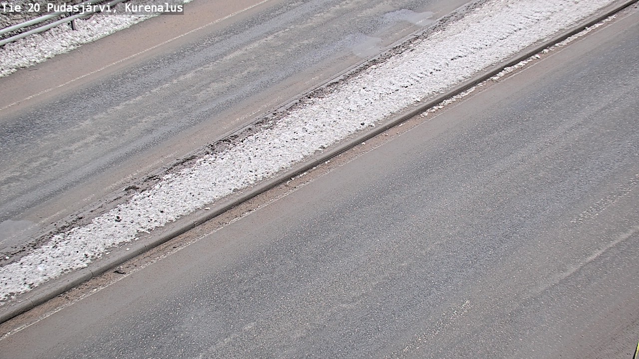 Weather Camera Image Väg 20Pudasjärvi, Kurenalus, Pudasjärvi, Pohjois-Pohjanmaa