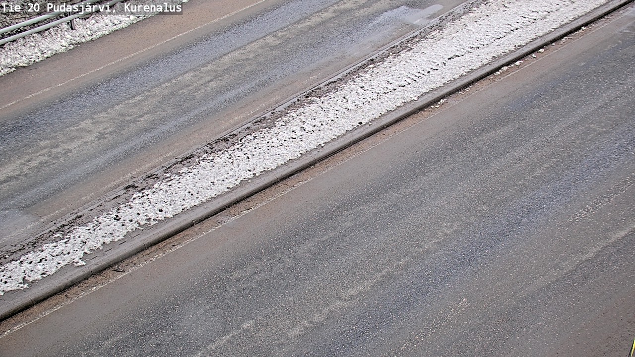 Weather Camera Image Väg 20Pudasjärvi, Kurenalus, Pudasjärvi, Pohjois-Pohjanmaa