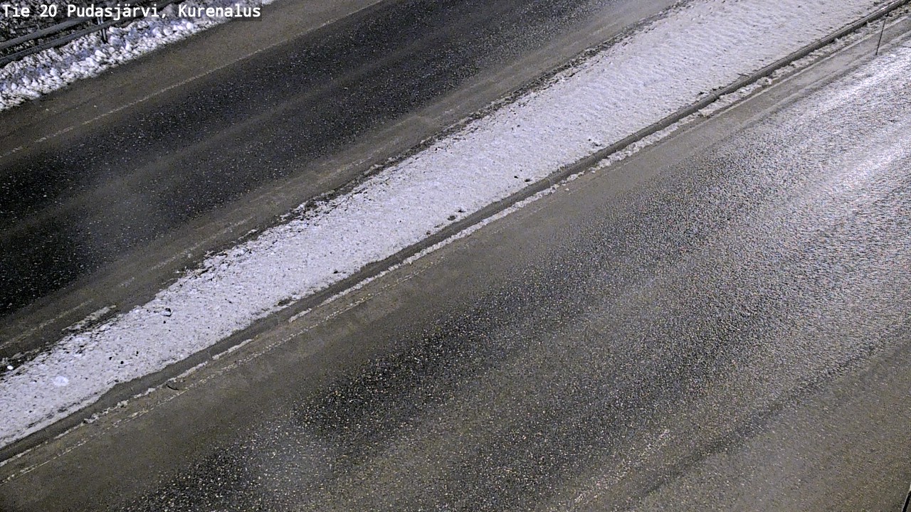 Kelikamerat Kuva Tie 20 Pudasjärvi, Kurenalus, Pudasjärvi, Pohjois-Pohjanmaa