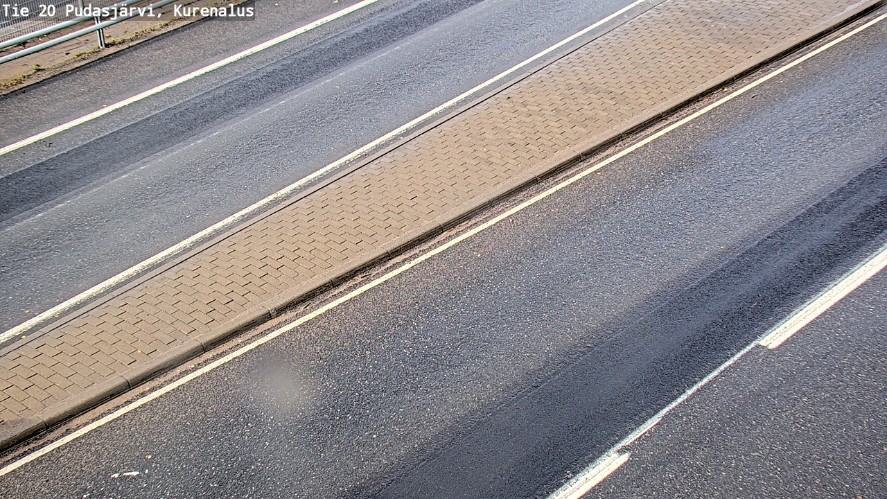 Weather Camera Image Road 20 Pudasjärvi, Kurenalus, Pudasjärvi, Pohjois-Pohjanmaa