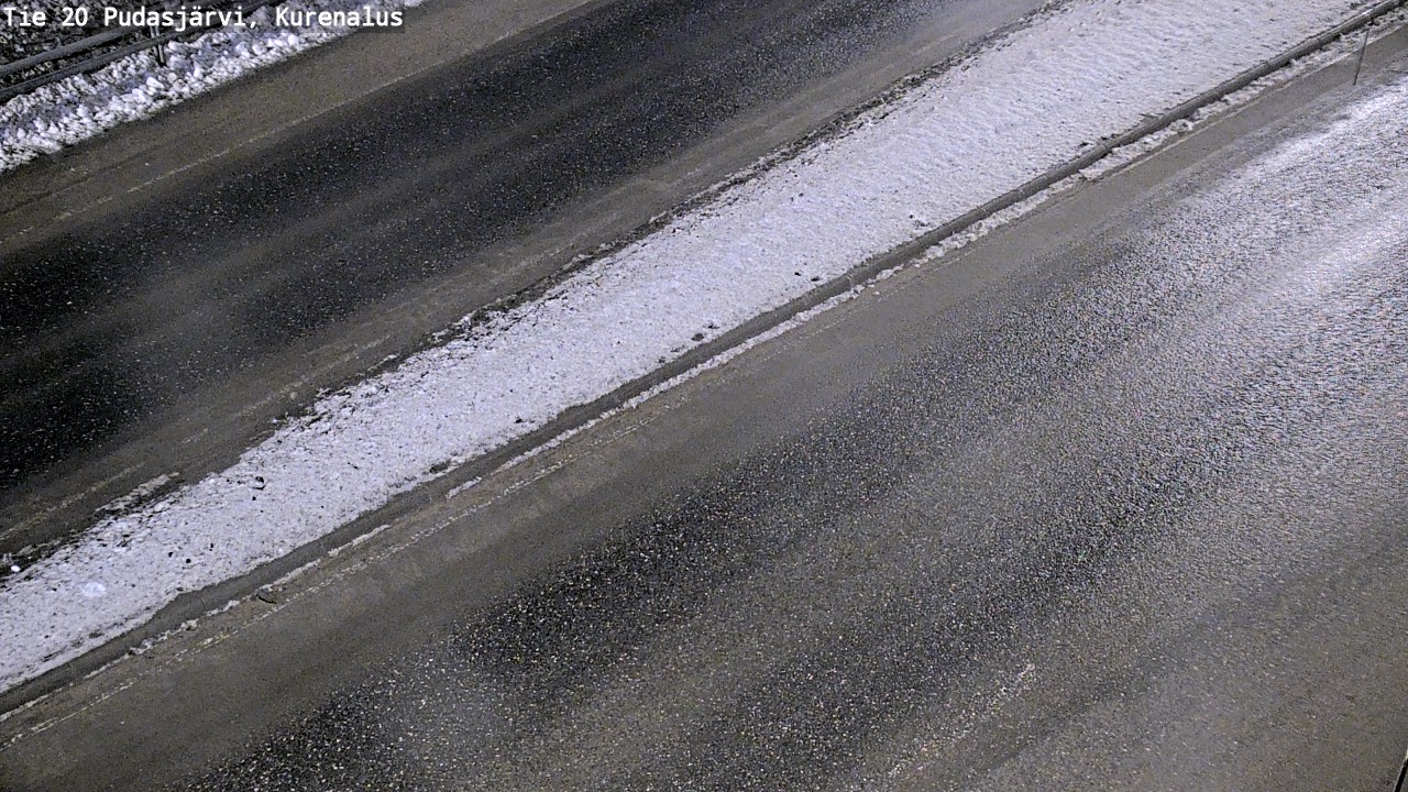 Kelikamerat Kuva Tie 20 Pudasjärvi, Kurenalus, Pudasjärvi, Pohjois-Pohjanmaa