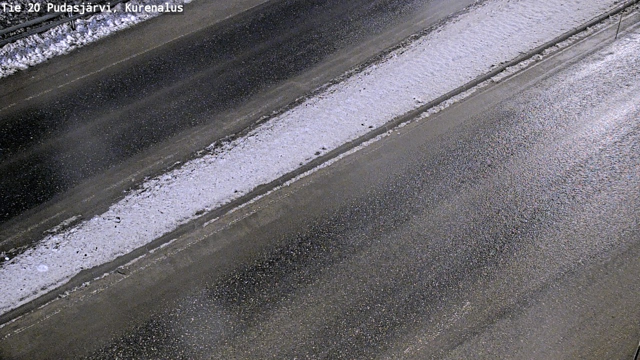 Kelikamerat Kuva Tie 20 Pudasjärvi, Kurenalus, Pudasjärvi, Pohjois-Pohjanmaa