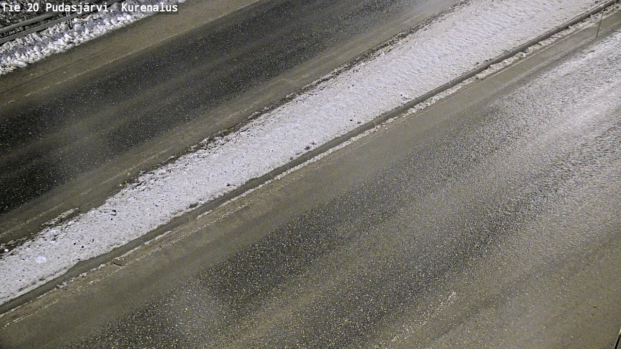 Kelikamerat Kuva Tie 20 Pudasjärvi, Kurenalus, Pudasjärvi, Pohjois-Pohjanmaa