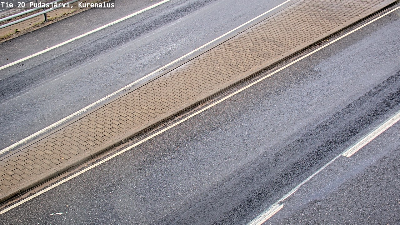 Weather Camera Image Road 20 Pudasjärvi, Kurenalus, Pudasjärvi, Pohjois-Pohjanmaa