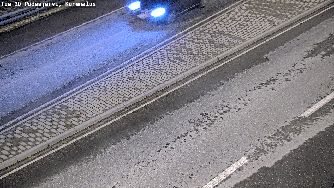 Kelikamerat Kuva Tie 20 Pudasjärvi, Kurenalus, Pudasjärvi, Pohjois-Pohjanmaa