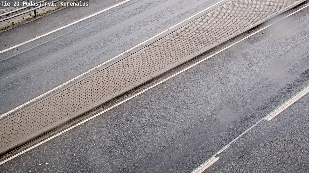 Weather Camera Image Road 20 Pudasjärvi, Kurenalus, Pudasjärvi, Pohjois-Pohjanmaa