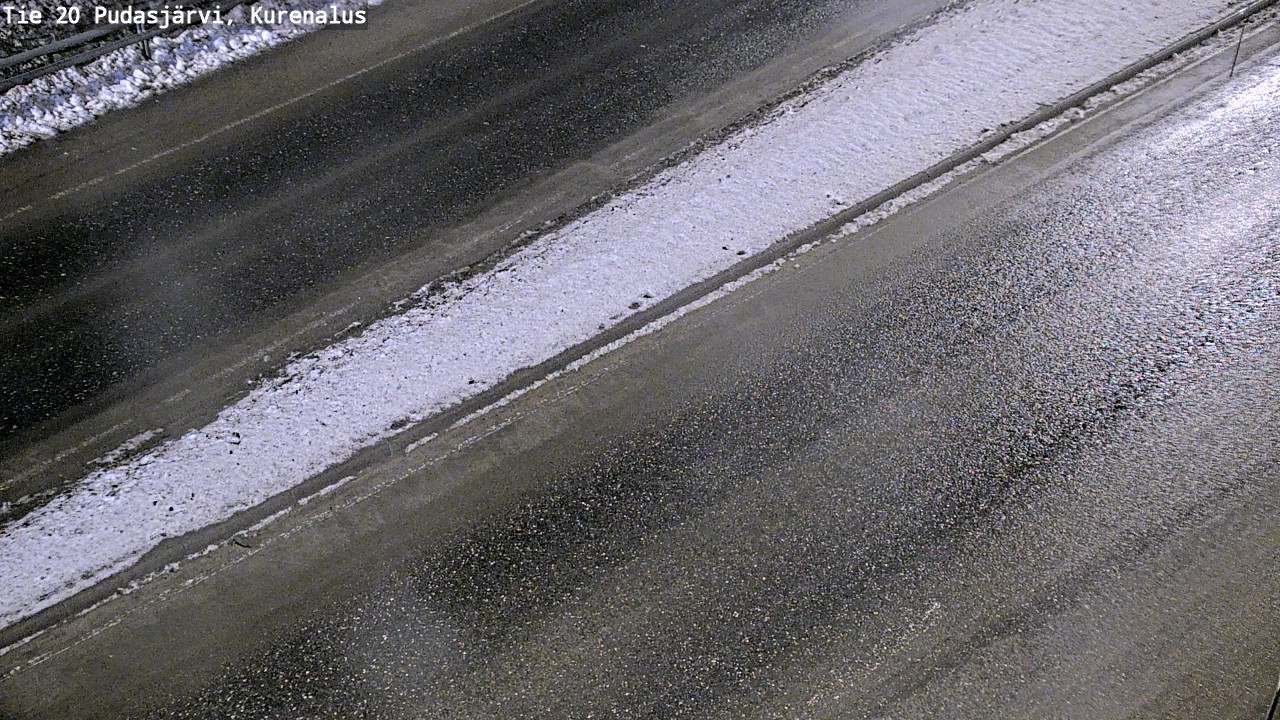 Kelikamerat Kuva Tie 20 Pudasjärvi, Kurenalus, Pudasjärvi, Pohjois-Pohjanmaa