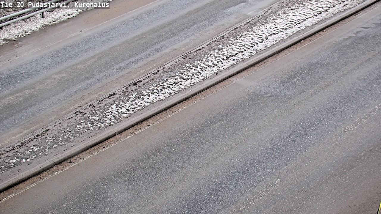 Weather Camera Image Väg 20Pudasjärvi, Kurenalus, Pudasjärvi, Pohjois-Pohjanmaa