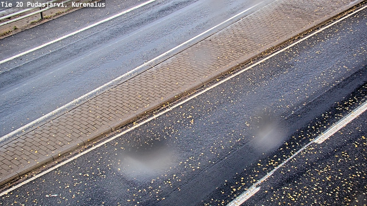 Weather Camera Image Road 20 Pudasjärvi, Kurenalus, Pudasjärvi, Pohjois-Pohjanmaa