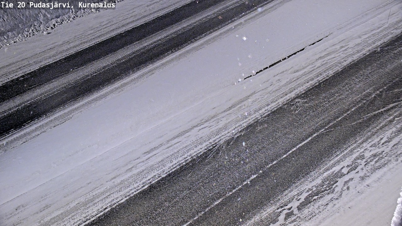 Kelikamerat Kuva Tie 20 Pudasjärvi, Kurenalus, Pudasjärvi, Pohjois-Pohjanmaa