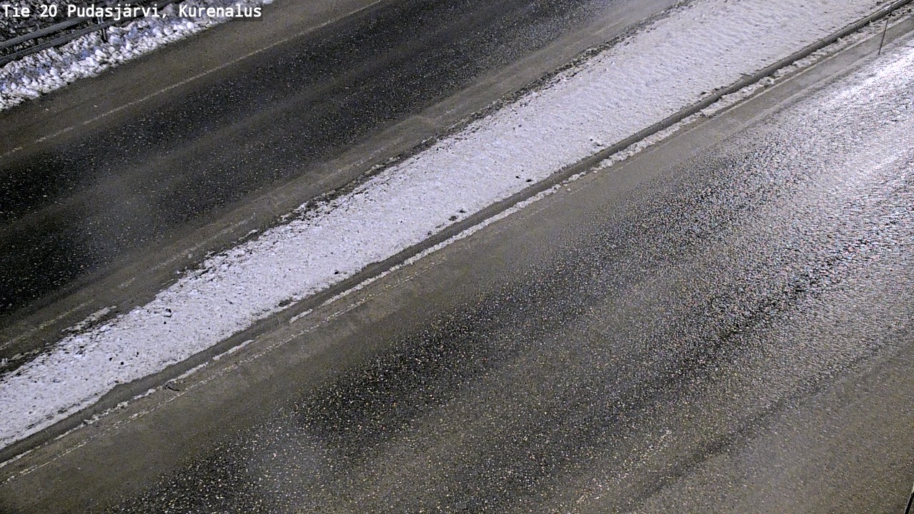 Kelikamerat Kuva Tie 20 Pudasjärvi, Kurenalus, Pudasjärvi, Pohjois-Pohjanmaa