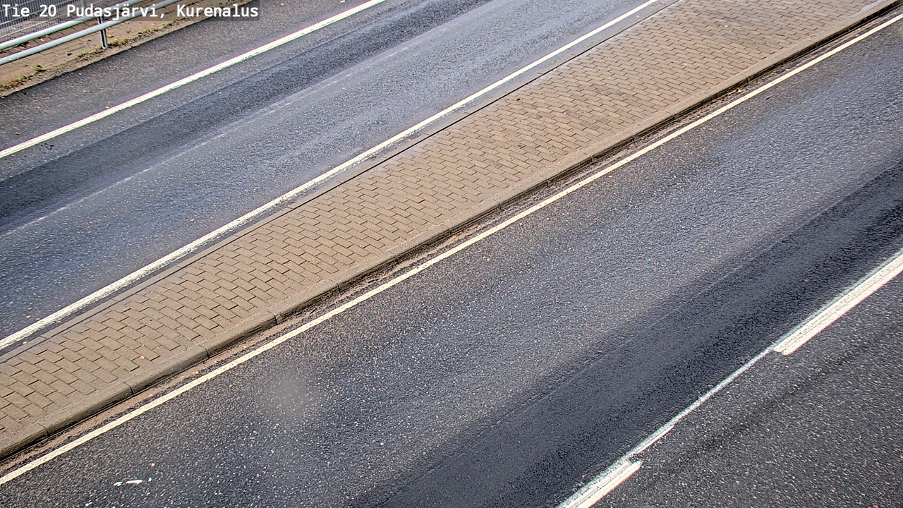 Weather Camera Image Road 20 Pudasjärvi, Kurenalus, Pudasjärvi, Pohjois-Pohjanmaa