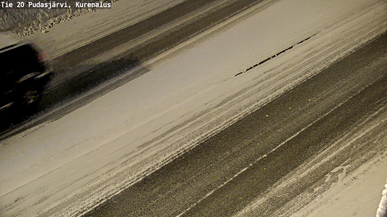 Kelikamerat Kuva Tie 20 Pudasjärvi, Kurenalus, Pudasjärvi, Pohjois-Pohjanmaa