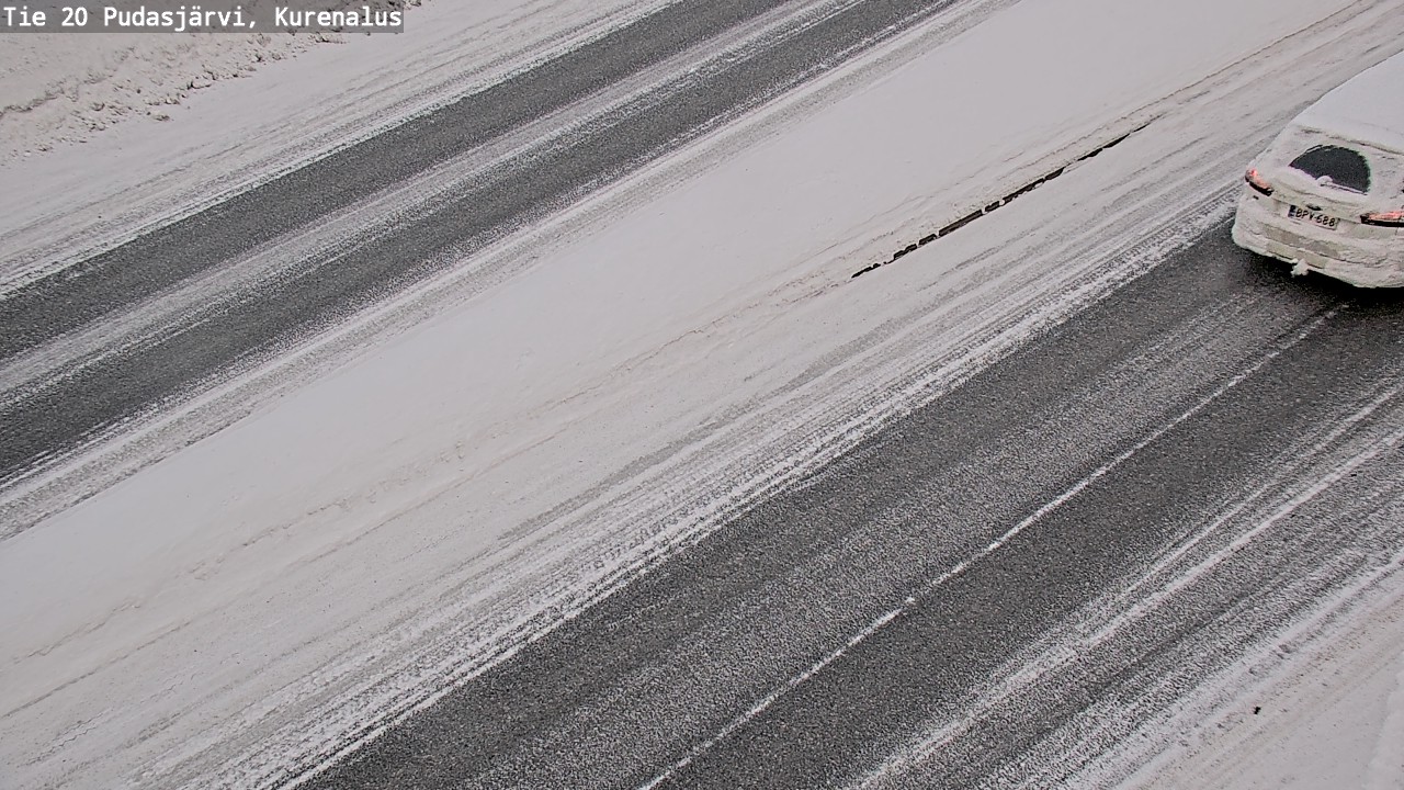 Kelikamerat Kuva Tie 20 Pudasjärvi, Kurenalus, Pudasjärvi, Pohjois-Pohjanmaa