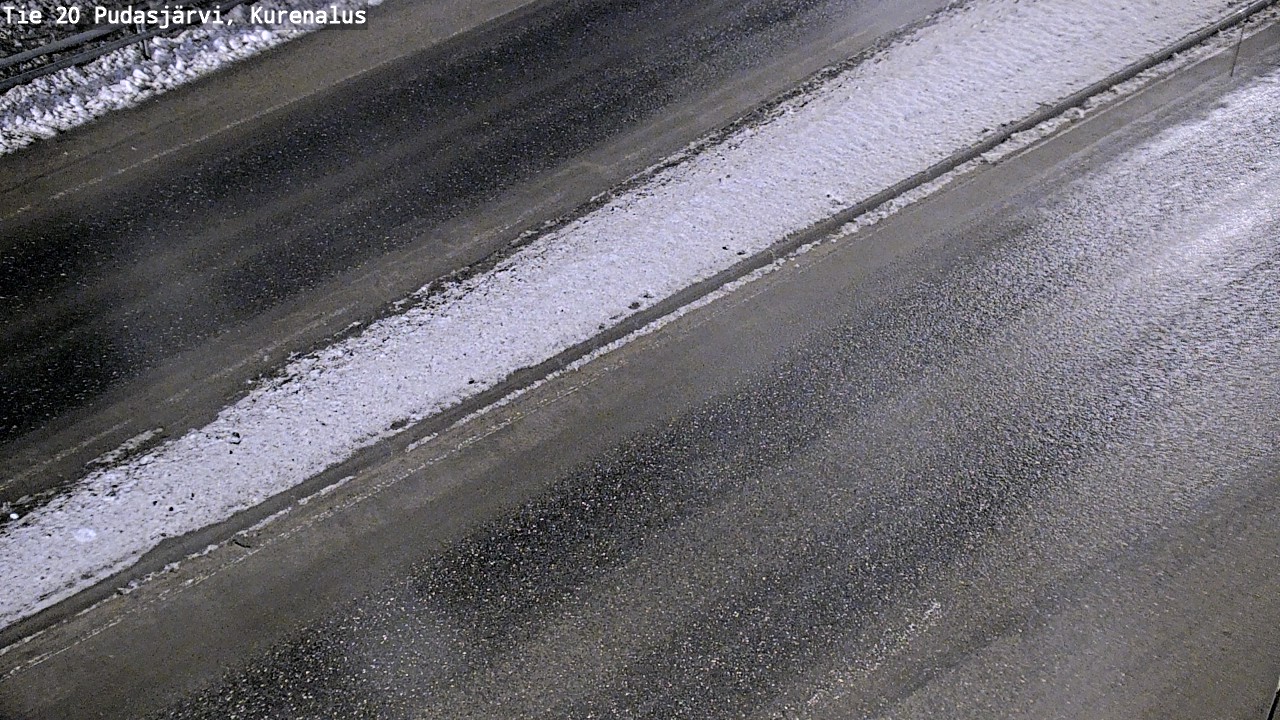 Kelikamerat Kuva Tie 20 Pudasjärvi, Kurenalus, Pudasjärvi, Pohjois-Pohjanmaa