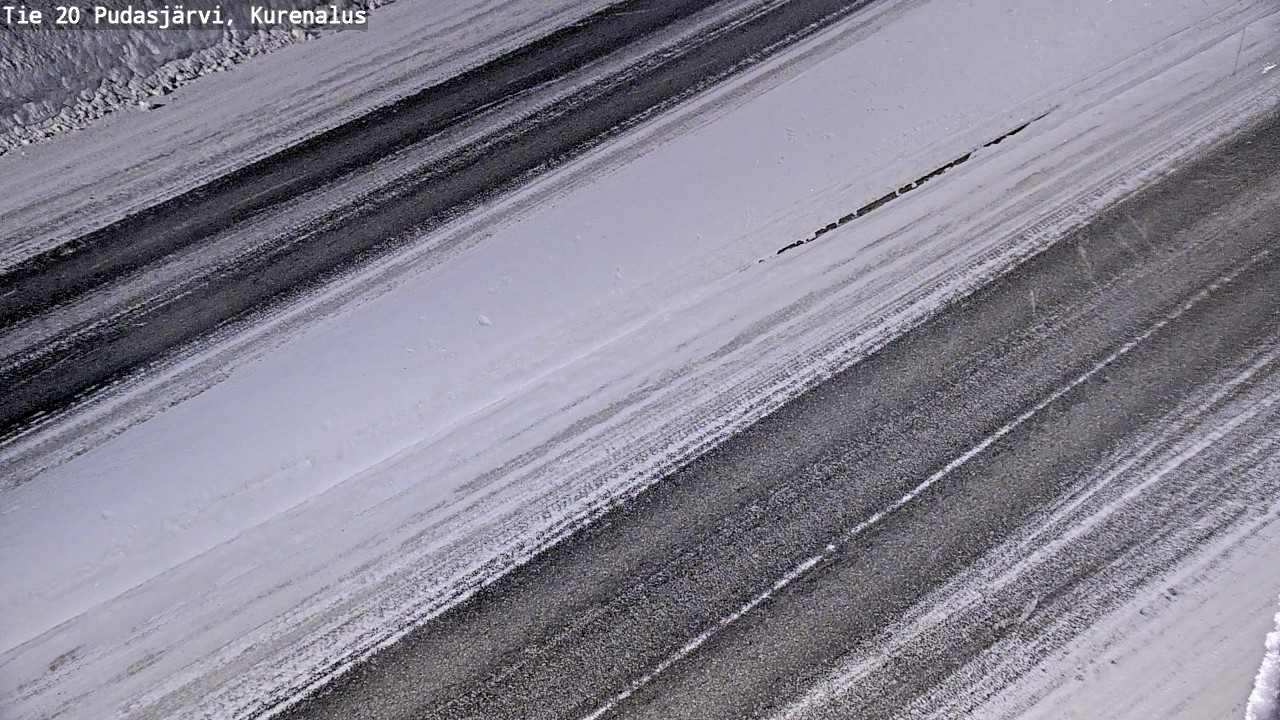 Kelikamerat Kuva Tie 20 Pudasjärvi, Kurenalus, Pudasjärvi, Pohjois-Pohjanmaa