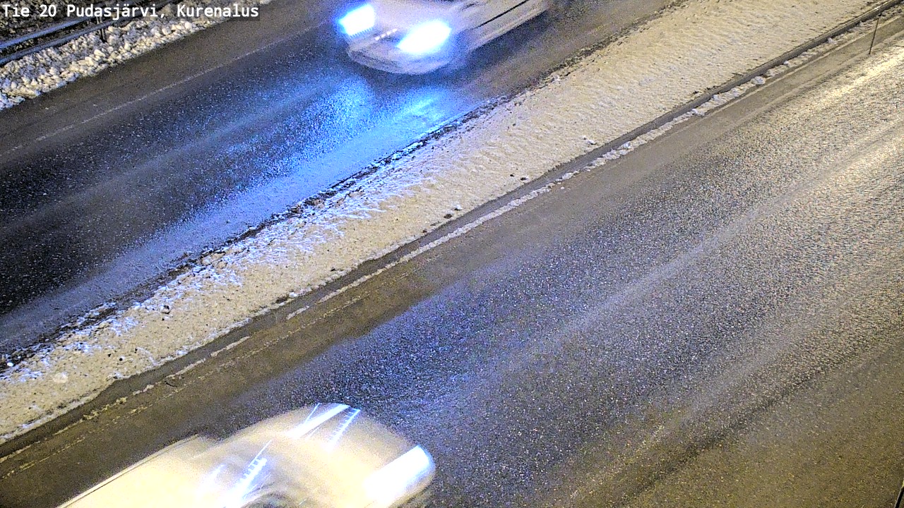 Kelikamerat Kuva Tie 20 Pudasjärvi, Kurenalus, Pudasjärvi, Pohjois-Pohjanmaa