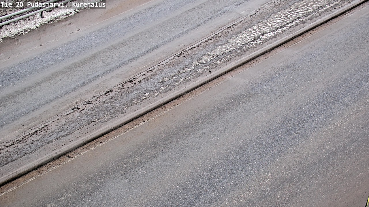 Weather Camera Image Väg 20Pudasjärvi, Kurenalus, Pudasjärvi, Pohjois-Pohjanmaa