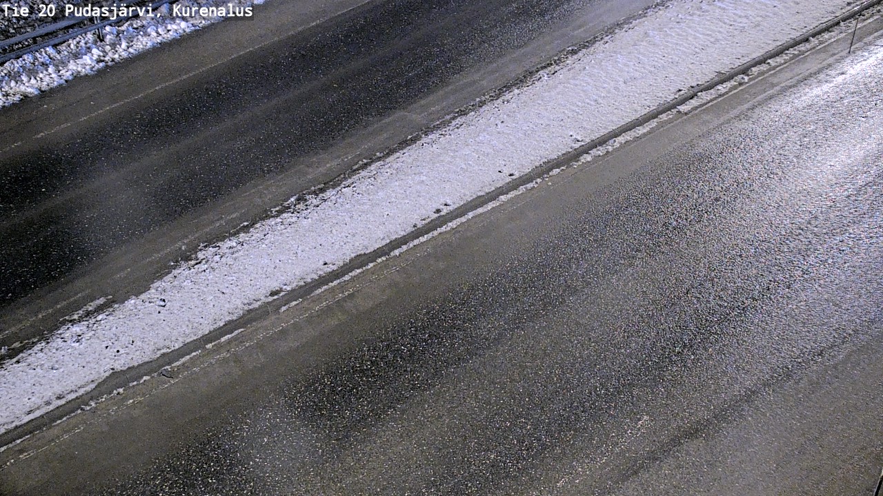 Kelikamerat Kuva Tie 20 Pudasjärvi, Kurenalus, Pudasjärvi, Pohjois-Pohjanmaa